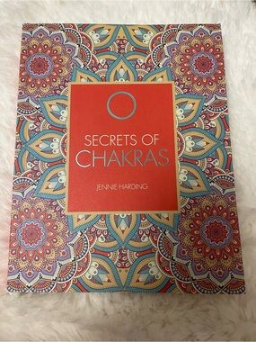 Secrets of Chakras by Jennie Harding - Colorful Mandala Cover